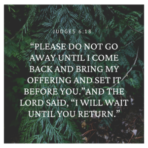 Judges 6:18